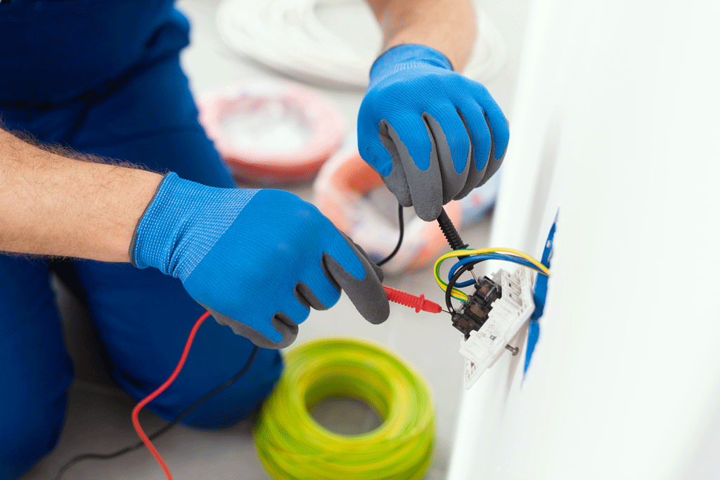 Electrician: rapid, calitativ si de siguranță / Электрик : быстро, качественно, надежно