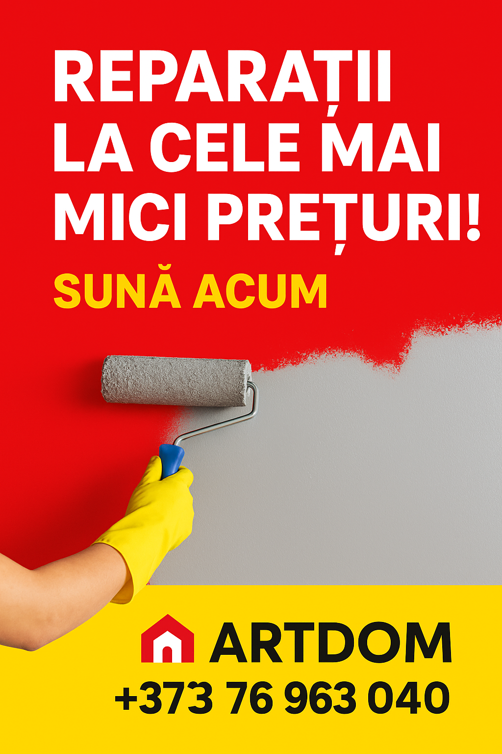 🧰 Reparații interioare complete – fac lucrări pe care alții le evită!