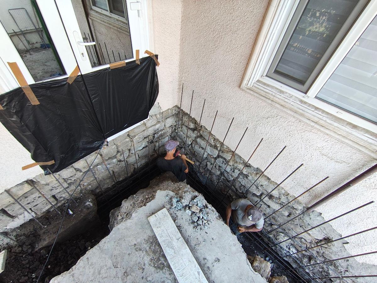 Reparația fundațiilor vechi. Hidroizolarea. Executăm și lucrări de urgență 24/24!