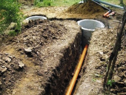 Săpăm canalizări septic tranșeie